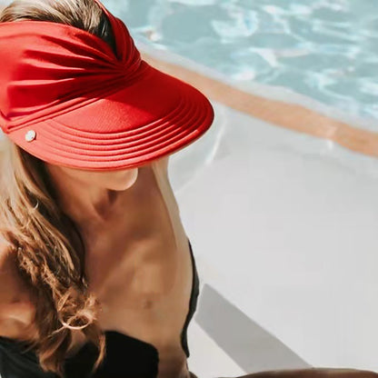 MALUXY Reversible UPF50+ Sun Visor