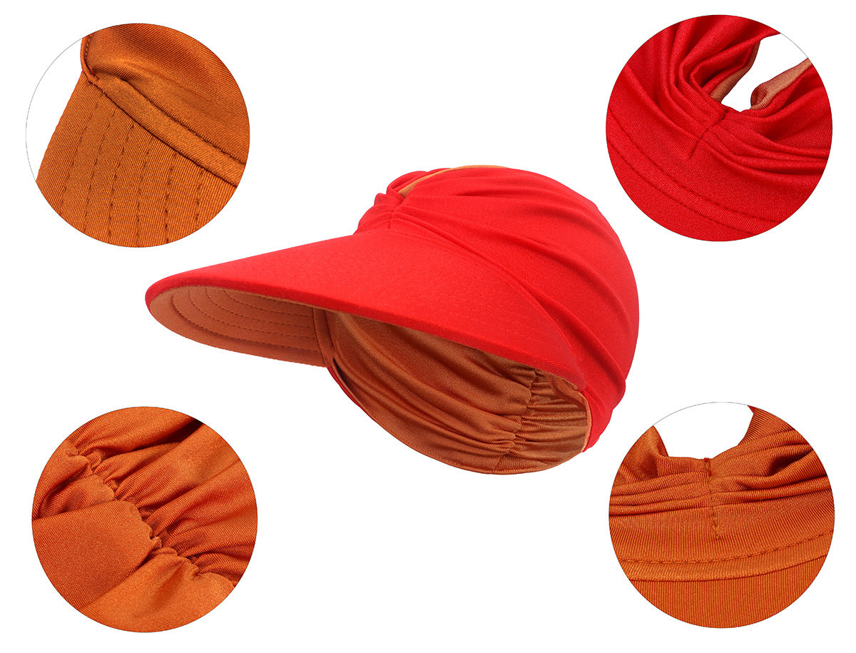 MALUXY Reversible UPF50+ Sun Visor