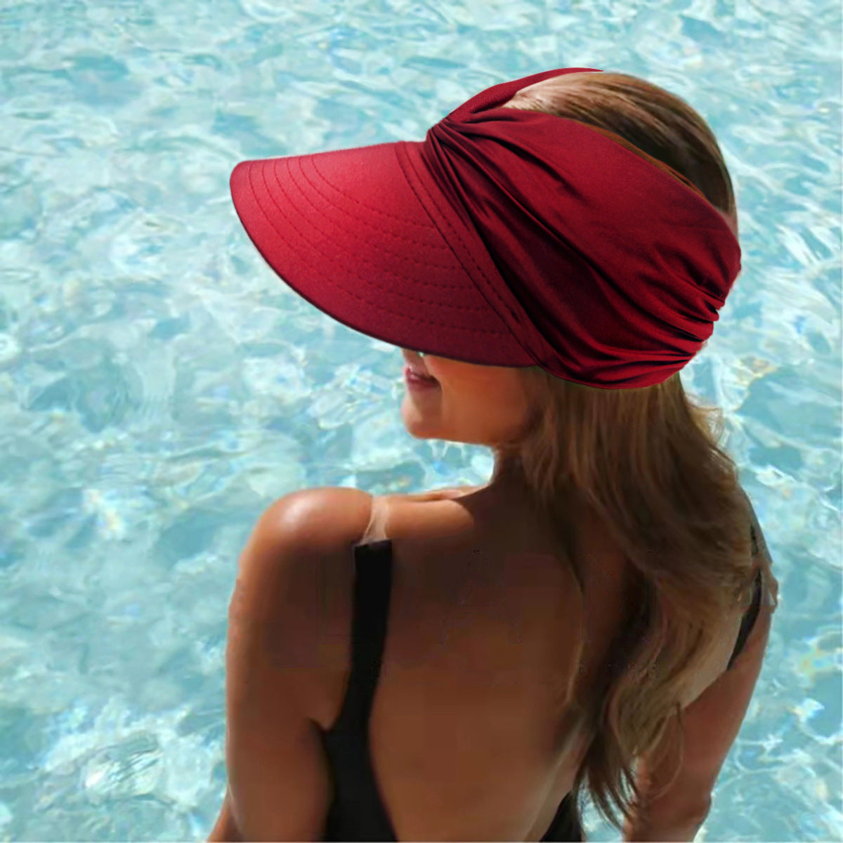 MALUXY Reversible UPF50+ Sun Visor