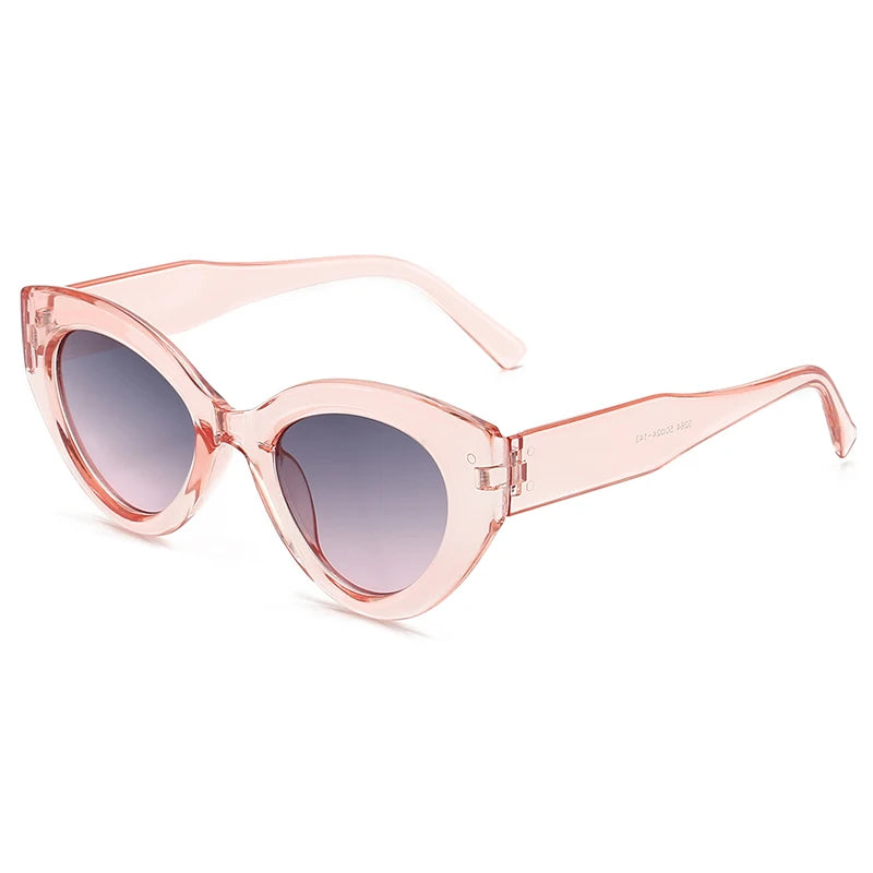 MALUXY Cat-Eye Women Sunglasses