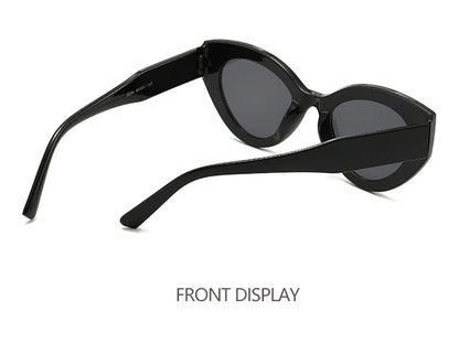MALUXY Cat-Eye Women Sunglasses
