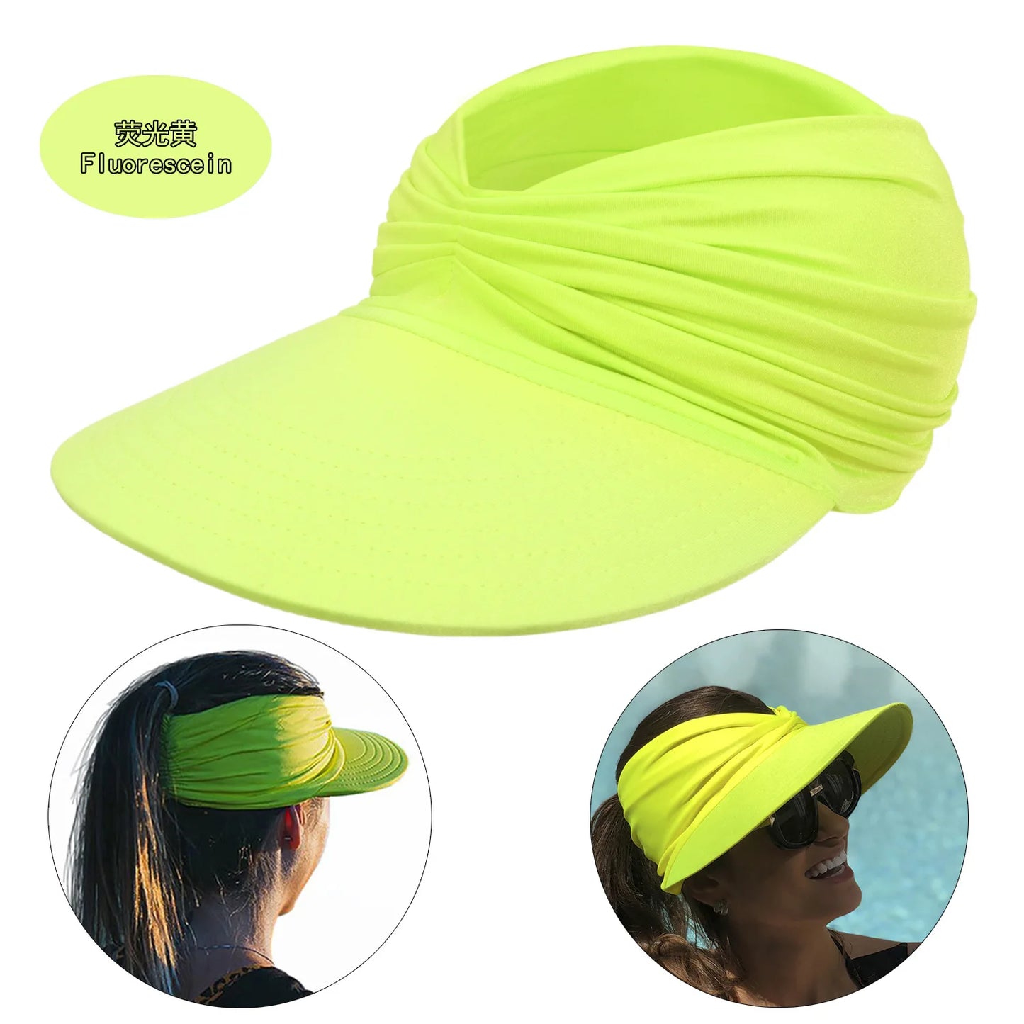 Spring/Summer 2025 new beach sunhat Empty hat for women Sun protection hat for women outdoor sports hat